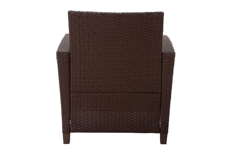 Malmo Loungegrupp Utomhus Konstrotting Brun - Dorel Home - Utemöbler & utemiljö - Loungemöbler - Loungeset & loungegrupp