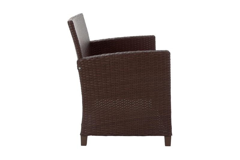 Malmo Loungegrupp Utomhus Konstrotting Brun - Dorel Home - Utemöbler & utemiljö - Loungemöbler - Loungeset & loungegrupp