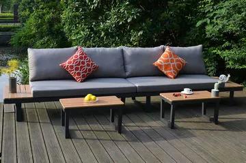 Malta Utesoffagrup - Utemöbler & utemiljö - Loungemöbler - Loungeset & loungegrupp