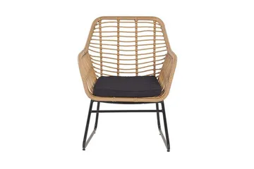 Malvedo Soffgrupp Utomhus - Natur/Svart - Utemöbler & utemiljö - Loungemöbler - Loungeset & loungegrupp