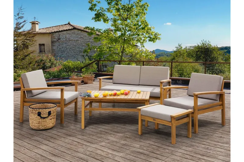 Manila Loungegrupp Utomhus - Akacia - Utemöbler & utemiljö - Loungemöbler - Loungeset & loungegrupp