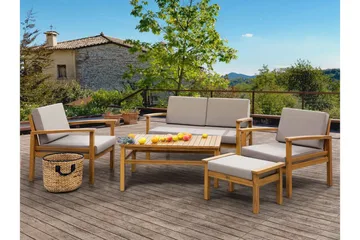 Manila Loungegrupp Utomhus - Akacia - Utemöbler & utemiljö - Loungemöbler - Loungeset & loungegrupp