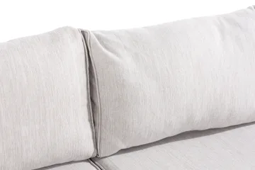 Marcus 6-sits Loungegrupp - Mörkbeige / Vita dynor - Utemöbler & utemiljö - Loungemöbler - Loungeset & loungegrupp