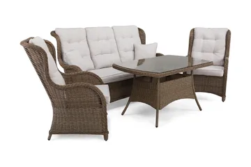 Marcus Soffgrupp Utomhus 3-sits Ink. Utefåtöljer - Natur - Utemöbler & utemiljö - Loungemöbler - Loungeset & loungegrupp