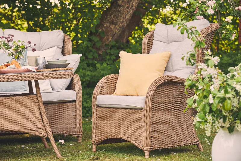 Marcus Soffgrupp Utomhus 3-sits Ink. Utefåtöljer - Natur - Utemöbler & utemiljö - Loungemöbler - Loungeset & loungegrupp