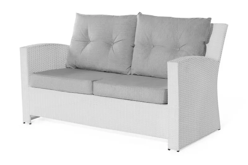 Marino Loungegrupp Utomhus 146 cm - Vit - Utemöbler & utemiljö - Loungemöbler - Loungeset & loungegrupp