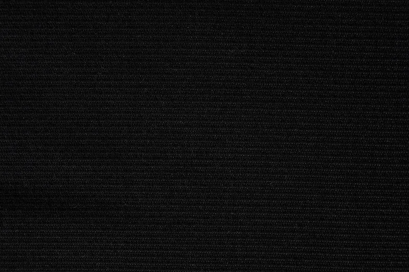 Mendoza l-formad 4-sits soffgrupp i konstrotting för altan och terrass - Svart / Svarta dynor - Utemöbler & utemiljö - Loungemöbler - Loungeset & loungegrupp