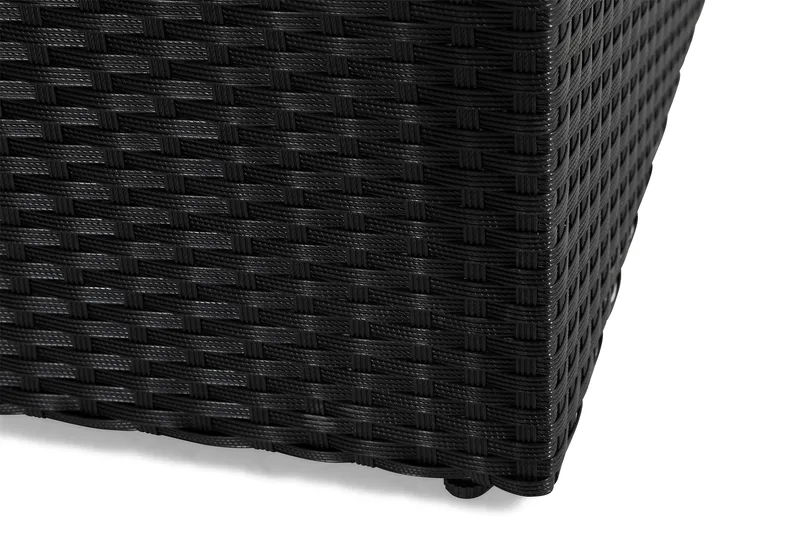 Mendoza Soffgrupp 4-sits Svart - Svart / Svarta dynor - Utemöbler & utemiljö - Loungemöbler - Loungeset & loungegrupp