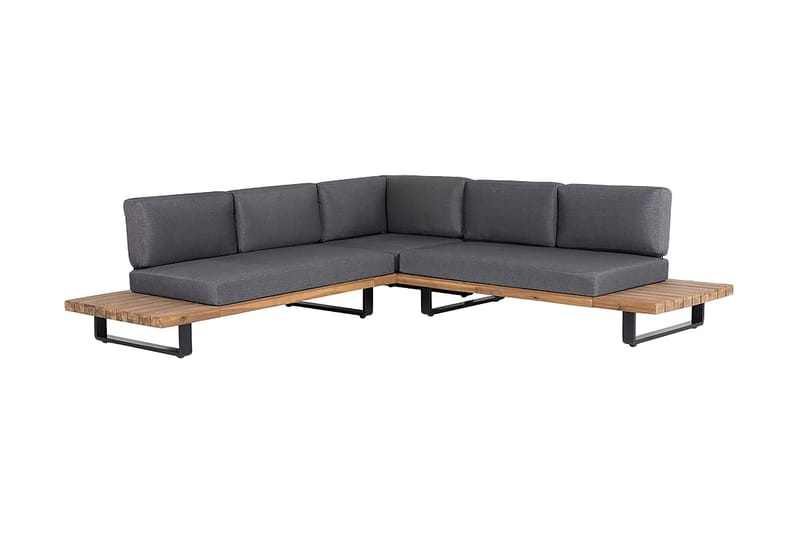 Mykonos Loungegrupp Utomhus 256 cm - Trä/Natur - Utemöbler & utemiljö - Loungemöbler - Loungeset & loungegrupp