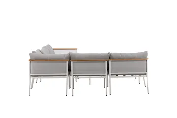 Nettan Loungegrupp Utomhus - Grå/Brun - Utemöbler & utemiljö - Loungemöbler - Loungeset & loungegrupp