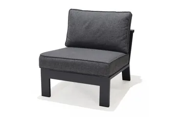 Palau Fåtölj med Fotpall - Grå - Utemöbler & utemiljö - Loungemöbler - Loungestol utomhus