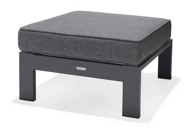 Palau Fåtölj med Fotpall - Grå - Utemöbler & utemiljö - Loungemöbler - Loungestol utomhus