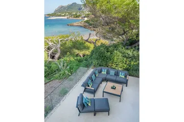 Palau Loungegrupp Utomhus 5-sits - Trä/Grå - Utemöbler & utemiljö - Loungemöbler - Loungeset & loungegrupp