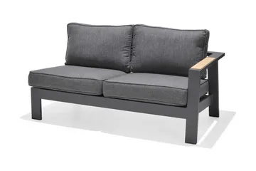 Palau Loungegrupp Utomhus 5-sits - Trä/Grå - Utemöbler & utemiljö - Loungemöbler - Loungeset & loungegrupp