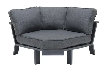 Palau Loungegrupp Utomhus 5-sits - Trä/Grå - Utemöbler & utemiljö - Loungemöbler - Loungeset & loungegrupp