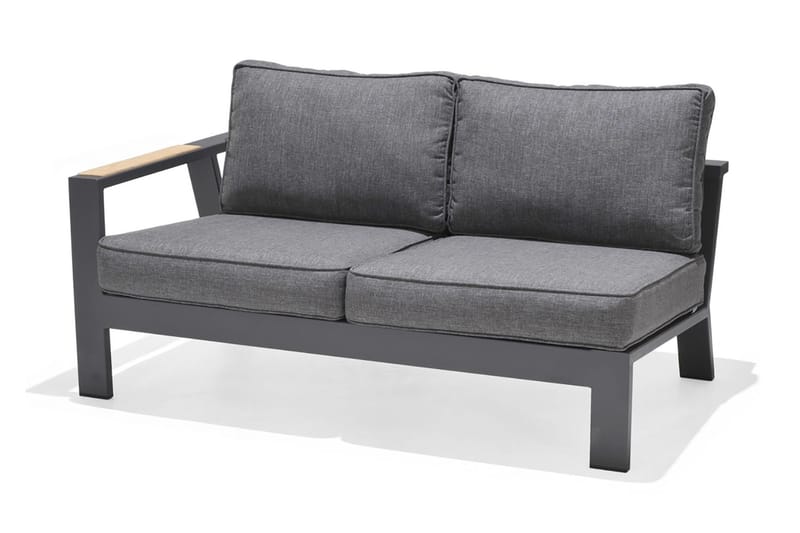 Palau Loungegrupp Utomhus 6-sits - Trä/Grå - Utemöbler & utemiljö - Loungemöbler - Loungeset & loungegrupp