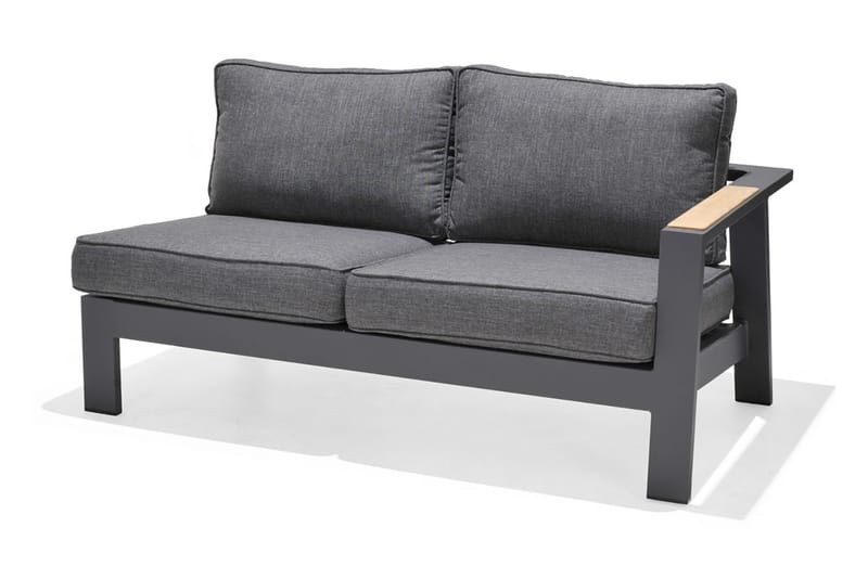 Palau Loungegrupp Utomhus 6-sits - Trä/Grå - Utemöbler & utemiljö - Loungemöbler - Loungeset & loungegrupp