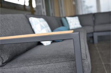 Palau Loungegrupp Utomhus 6-sits - Trä/Grå - Utemöbler & utemiljö - Loungemöbler - Loungeset & loungegrupp