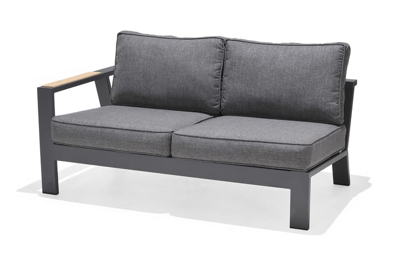 Palau Loungegrupp Utomhus 8-sits - Trä/Grå - Utemöbler & utemiljö - Loungemöbler - Loungeset & loungegrupp