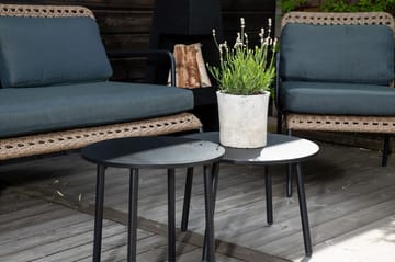 Paola Loungegrupp Utomhus med Dynor - Svart - Utemöbler & utemiljö - Loungemöbler - Loungeset & loungegrupp