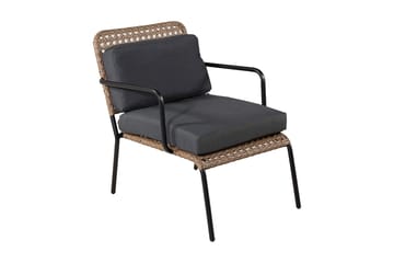 Paola Loungegrupp Utomhus med Dynor - Svart - Utemöbler & utemiljö - Loungemöbler - Loungeset & loungegrupp