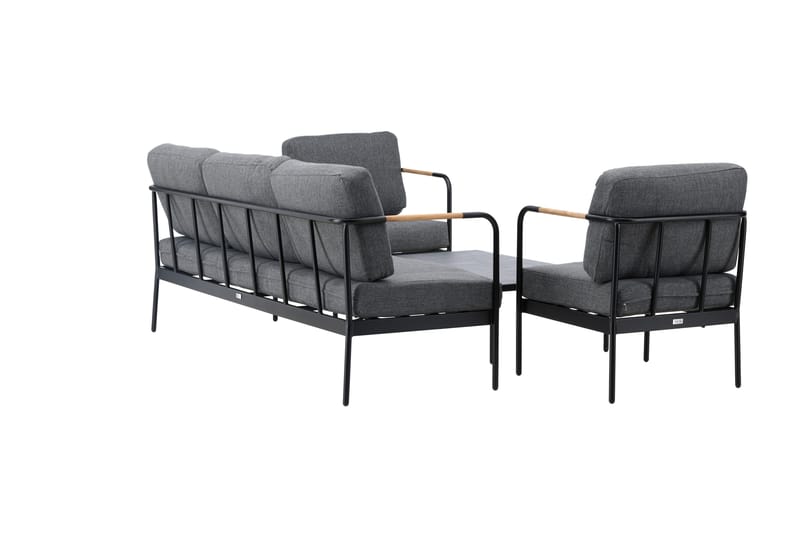 Pehnna Soffgrupp Utomhus 5-sits - Svart - Utemöbler & utemiljö - Loungemöbler - Loungeset & loungegrupp