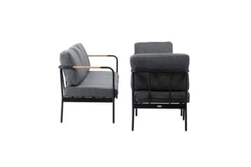 Pehnna Soffgrupp Utomhus 5-sits - Svart - Utemöbler & utemiljö - Loungemöbler - Loungeset & loungegrupp