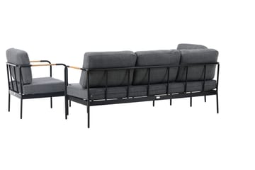 Pehnna Soffgrupp Utomhus 5-sits - Svart - Utemöbler & utemiljö - Loungemöbler - Loungeset & loungegrupp