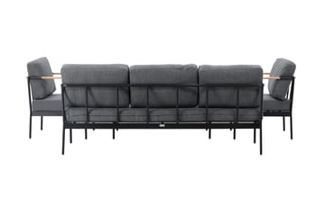 Pehnna Soffgrupp Utomhus 5-sits - Svart - Utemöbler & utemiljö - Loungemöbler - Loungeset & loungegrupp