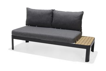 Portals Loungegrupp Utomhus 4-sits - Teak/Svart - Utemöbler & utemiljö - Loungemöbler - Loungeset & loungegrupp