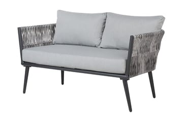 Preveza Loungegrupp Utomhus 120 cm - Grå - Utemöbler & utemiljö - Loungemöbler - Loungeset & loungegrupp