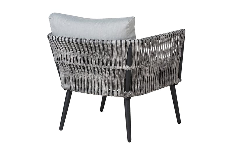 Preveza Loungegrupp Utomhus 120 cm - Grå - Utemöbler & utemiljö - Loungemöbler - Loungeset & loungegrupp