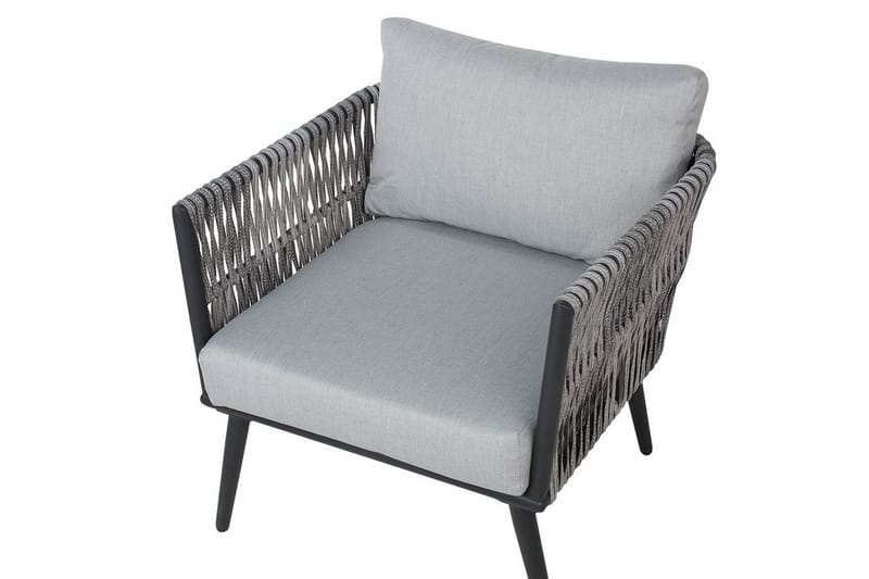 Preveza Loungegrupp Utomhus 120 cm - Grå - Utemöbler & utemiljö - Loungemöbler - Loungeset & loungegrupp