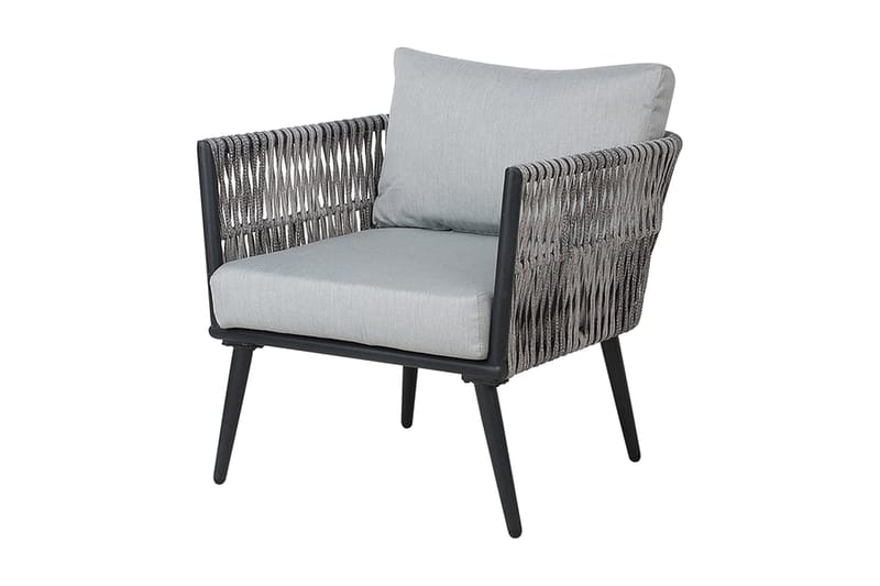 Preveza Loungegrupp Utomhus 120 cm - Grå - Utemöbler & utemiljö - Loungemöbler - Loungeset & loungegrupp