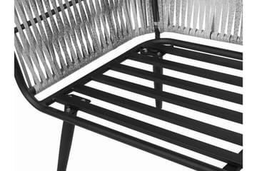 Ragusa Loungegrupp Utomhus 156 cm - Grå - Utemöbler & utemiljö - Loungemöbler - Loungeset & loungegrupp