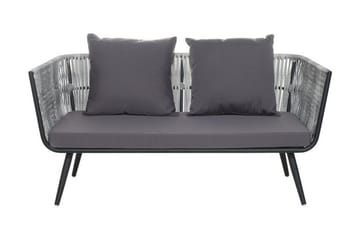 Ragusa Loungegrupp Utomhus 156 cm - Grå - Utemöbler & utemiljö - Loungemöbler - Loungeset & loungegrupp