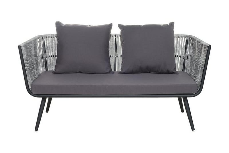 Ragusa Loungegrupp Utomhus 156 cm - Grå - Utemöbler & utemiljö - Loungemöbler - Loungeset & loungegrupp