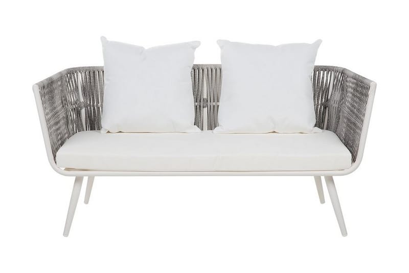 Ragusa Loungegrupp Utomhus 156 cm - Grå - Utemöbler & utemiljö - Loungemöbler - Loungeset & loungegrupp