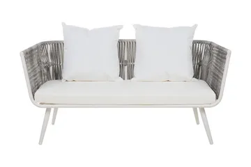 Ragusa Loungegrupp Utomhus 156 cm - Grå - Utemöbler & utemiljö - Loungemöbler - Loungeset & loungegrupp