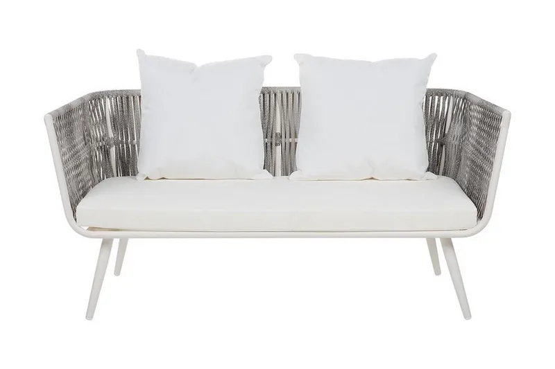 Ragusa Loungegrupp Utomhus 156 cm - Grå - Utemöbler & utemiljö - Loungemöbler - Loungeset & loungegrupp