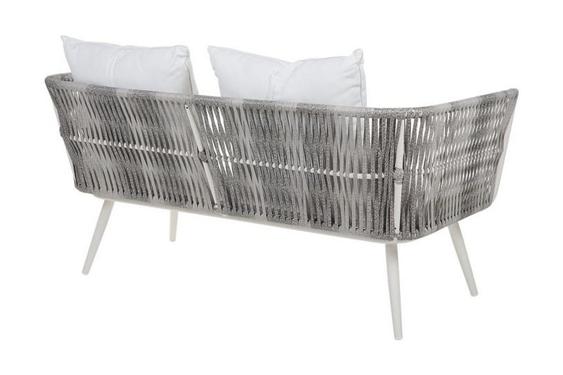 Ragusa Loungegrupp Utomhus 156 cm - Grå - Utemöbler & utemiljö - Loungemöbler - Loungeset & loungegrupp