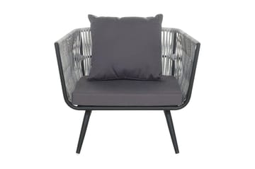 Ragusa Loungegrupp Utomhus 156 cm - Grå - Utemöbler & utemiljö - Loungemöbler - Loungeset & loungegrupp