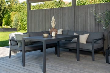 Ramos Hörnsoffa Utomhus - Svart/Grå - Utemöbler & utemiljö - Loungemöbler - Loungeset & loungegrupp