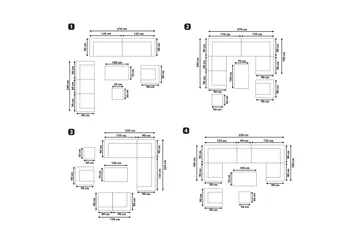 Reecer Loungegrupp Utomhus - Grå - Utemöbler & utemiljö - Loungemöbler - Loungeset & loungegrupp