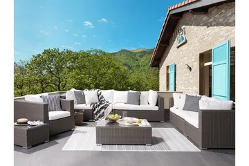 Reecer Loungegrupp Utomhus - Grå - Utemöbler & utemiljö - Loungemöbler - Loungeset & loungegrupp