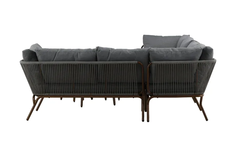 Roxo Hörnsoffa Brun - Venture Home - Utemöbler & utemiljö - Loungemöbler - Loungeset & loungegrupp