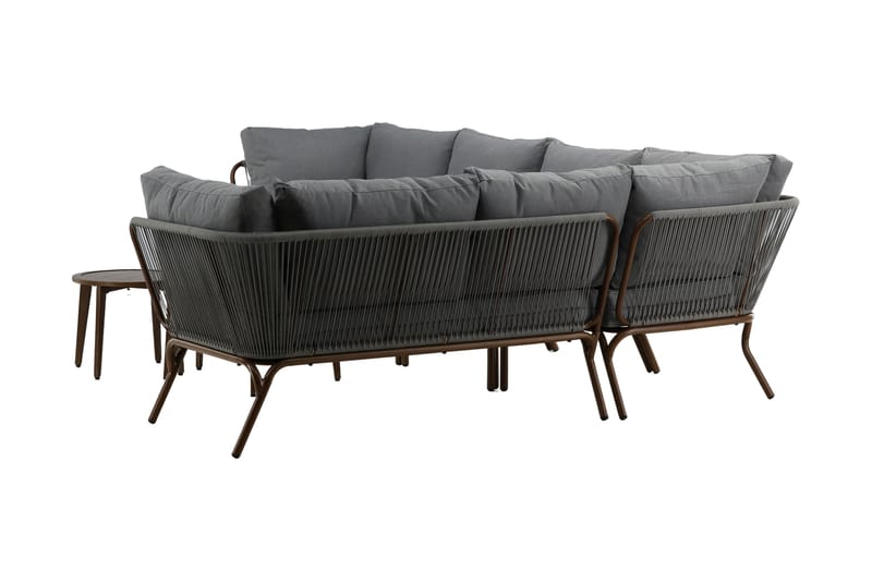Roxo Hörnsoffa Utomhus - Brun - Utemöbler & utemiljö - Loungemöbler - Loungeset & loungegrupp