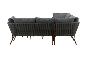 Roxo Hörnsoffa Utomhus - Brun - Utemöbler & utemiljö - Loungemöbler - Loungeset & loungegrupp