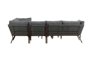 Roxo Hörnsoffa Utomhus - Brun - Utemöbler & utemiljö - Loungemöbler - Loungeset & loungegrupp