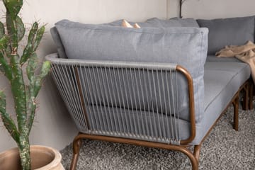 Roxo Hörnsoffa Utomhus - Brun - Utemöbler & utemiljö - Loungemöbler - Loungeset & loungegrupp